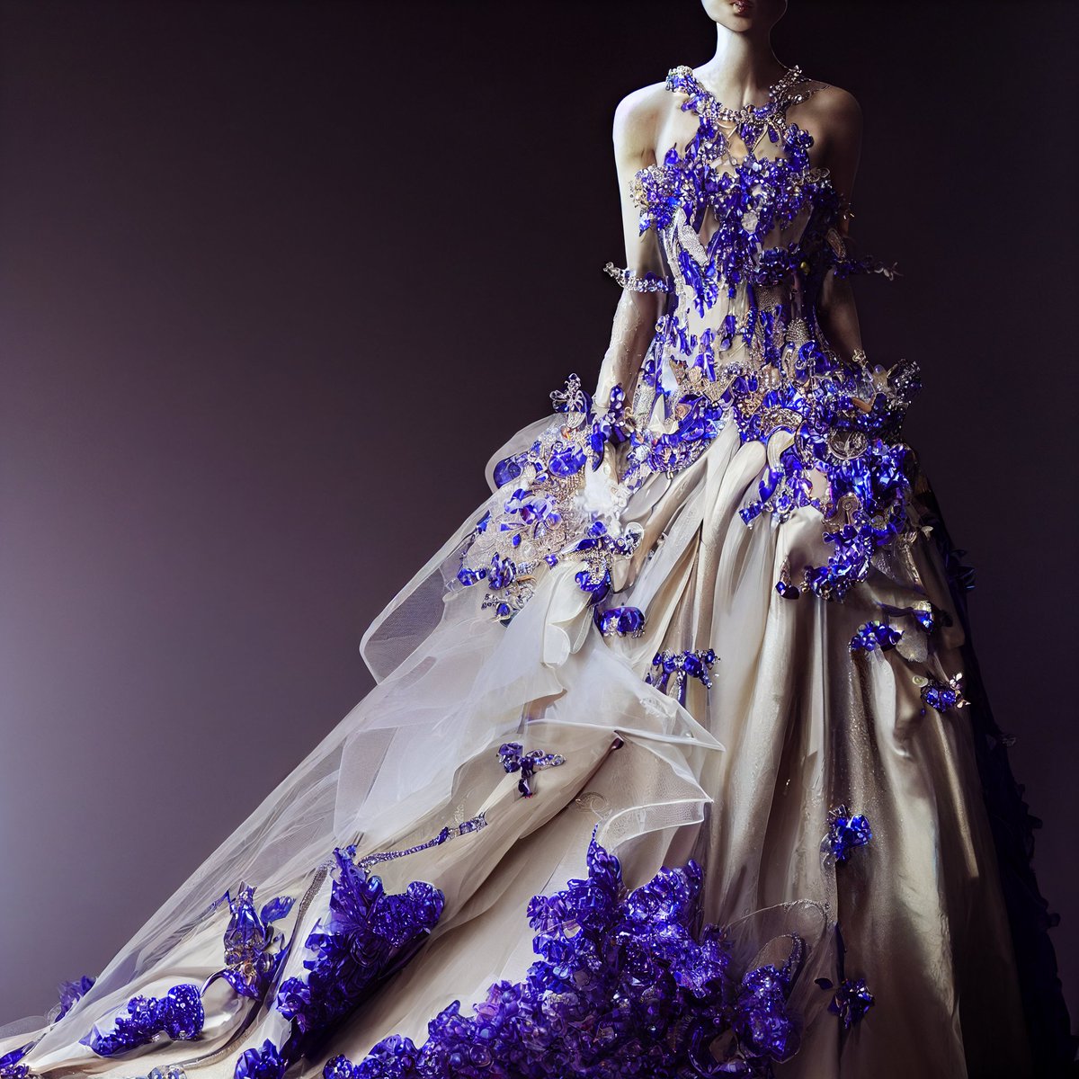 koo02502124's tweet photo. タンザナイトのドレス

#midjourney #ア��ト　#Aidressdesign　#aiドレスデザイン
Copyright 2022 Midjourney and koo. All rights reserved https://t.co/IFDSiqzQK7
