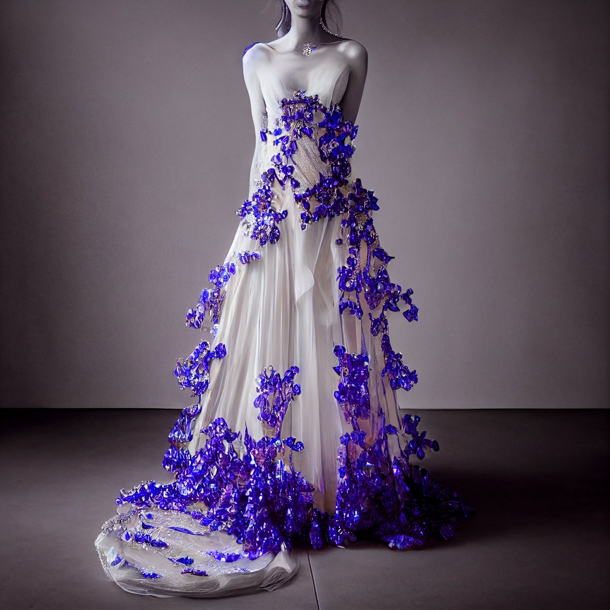 koo02502124's tweet photo. タンザナイトのドレス

#midjourney #ア��ト　#Aidressdesign　#aiドレスデザイン
Copyright 2022 Midjourney and koo. All rights reserved https://t.co/IFDSiqzQK7