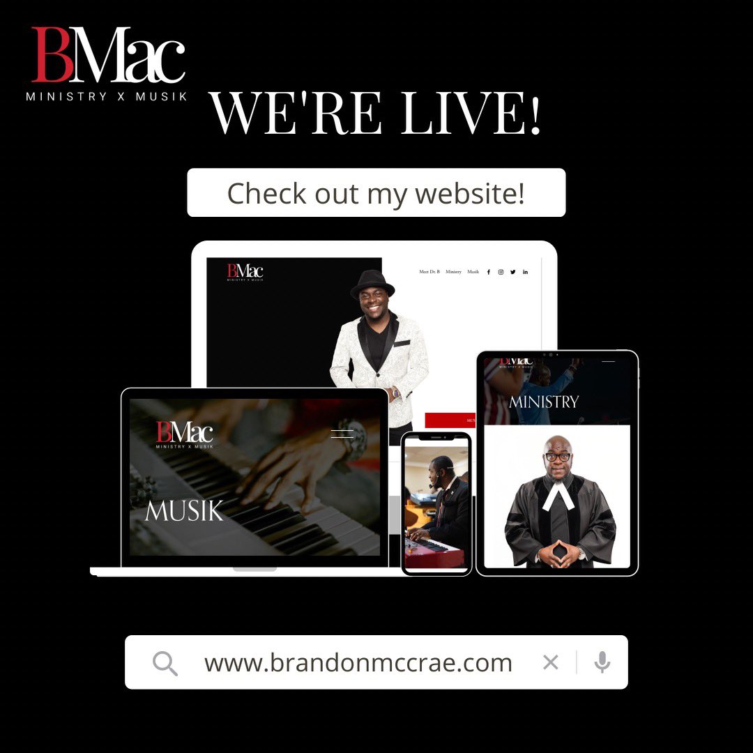 BmacMusik's tweet image. Log on… Surf through… Like, Share, Comment and let’s connect! 

- Dr. B.

#BmacMusik #BmacMinistries #iPreach #iPray #iProclaim #iProduce #BmacMusikTravels #TeamMcCrae #MinistryMindedMillennials #ItsAllGod #instagood #InstaReels #Explorar #ExploreMore