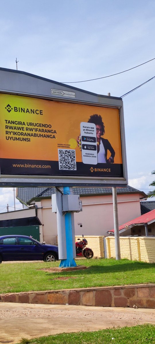 TDaReallest's tweet photo. Binance adoption in Rwanda is real!!! @binance @BinanceAfrica https://t.co/6IzQveivAF