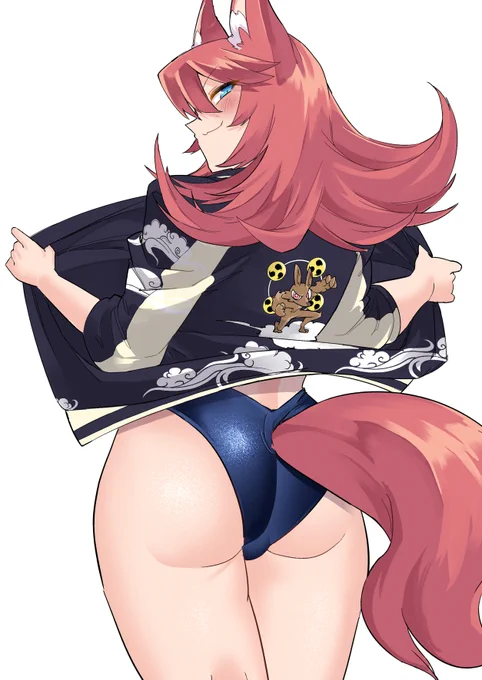 スカジャン×競泳水着(2) 