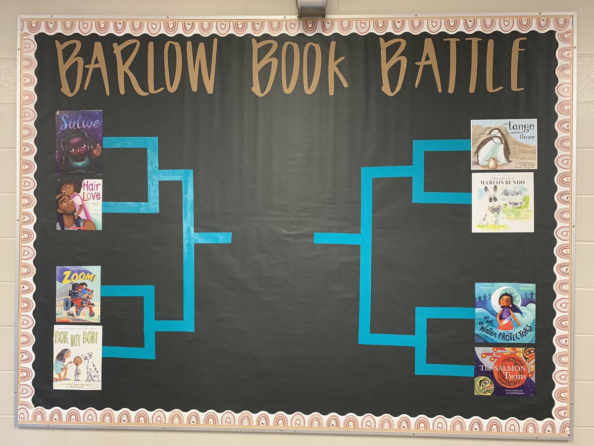 Gearing up for our school-wide book battle! #readingiscool #battleofthebooks #sd28