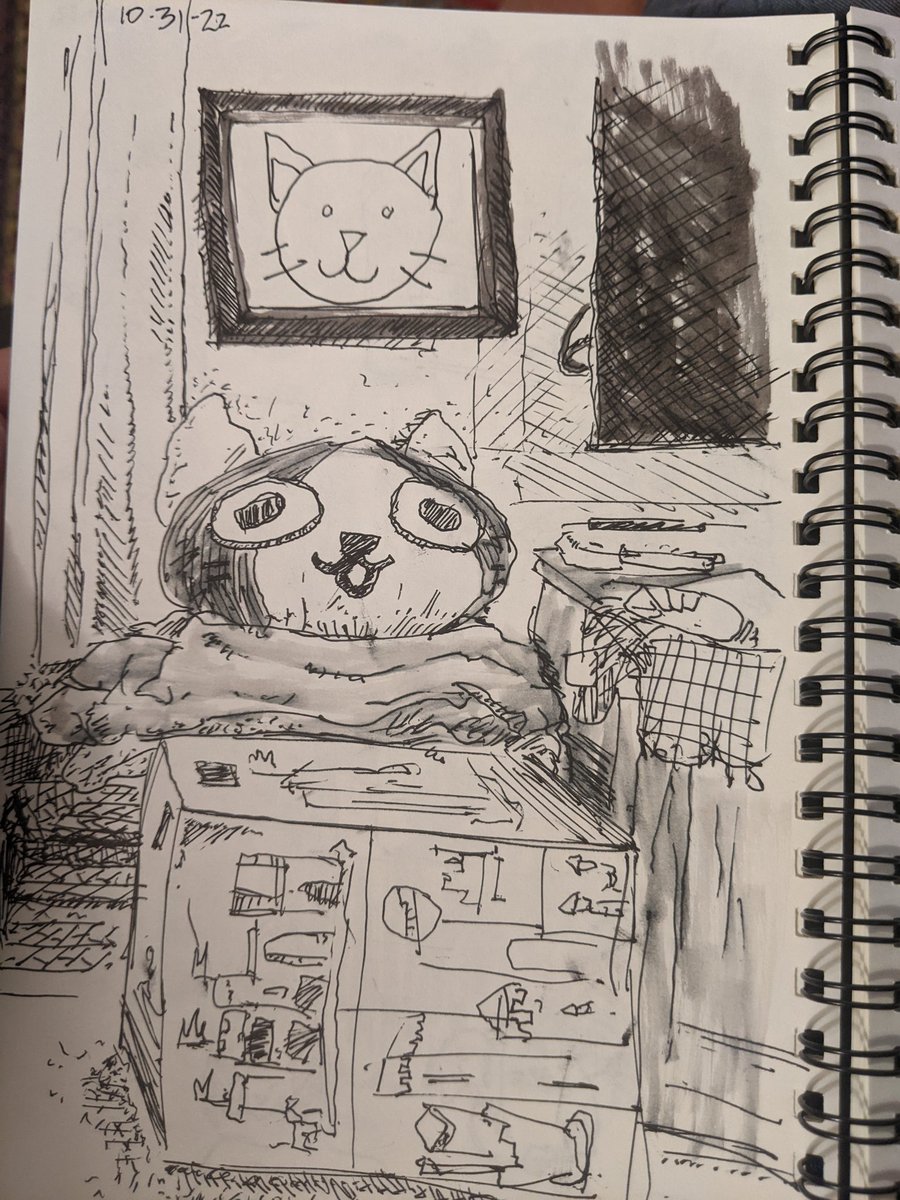obviouslyghosts's tweet photo. Palico pillow https://t.co/RACn9KCMbi