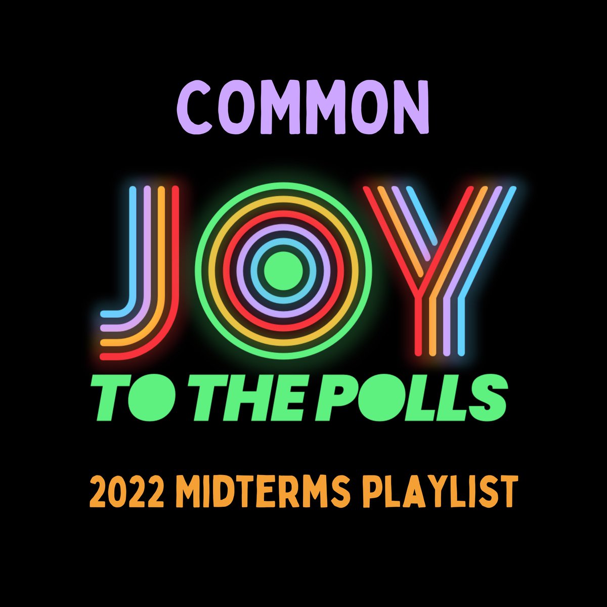 1 week away from Election Day! If your state is eligible for early voting, get out and vote today. While you're waiting in line or doing your research, listen to my @JoyToThePolls playlist to get fired up about voting: spoti.fi/3DRasUB