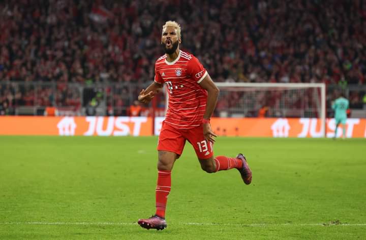 PassionfootAF's tweet photo. Éric Chupo-Moting🇨🇲 marque le 7e but pour sa 6e titularisation de suite:
⚽ 7 Buts
🎯 3 Passes Décisifs
🦁💪🏾
#ChupoMoting #Cameroun #Bayern https://t.co/oe53mh0Z1N