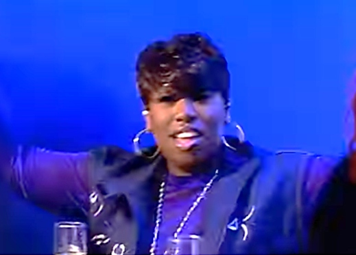 MissyExclusive's tweet photo. #ThrowItBack to late 1999 when @MissyElliott made a joyful guest appearance on The Notorious B.I.G.'s posthumous self-titled single "Notorious B.I.G." (1999) https://t.co/ltUClBWmfg