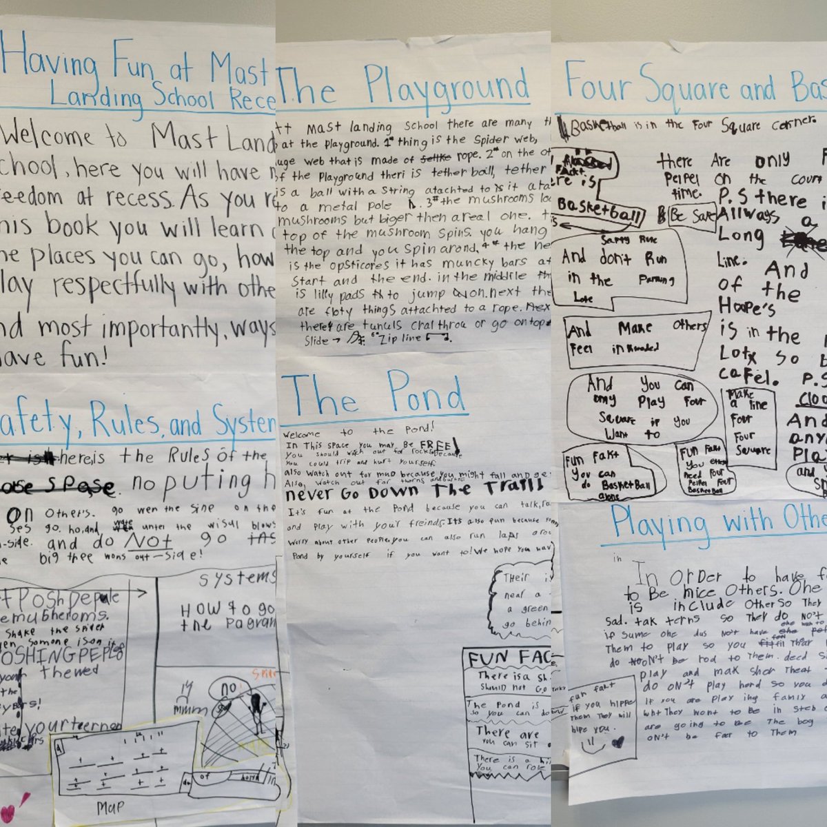 literacydocent's tweet photo. #SharedWriting is an authentic way to support writers as they shift genres. This anchor text, that Kathleen wrote w/her #3rdgrade #writers, is being referenced in powerfully impactful ways! #writingworkshop #WUoS #informationwriting #tcrwp #litcoach #literacycoaching https://t.co/Omy707kHkk