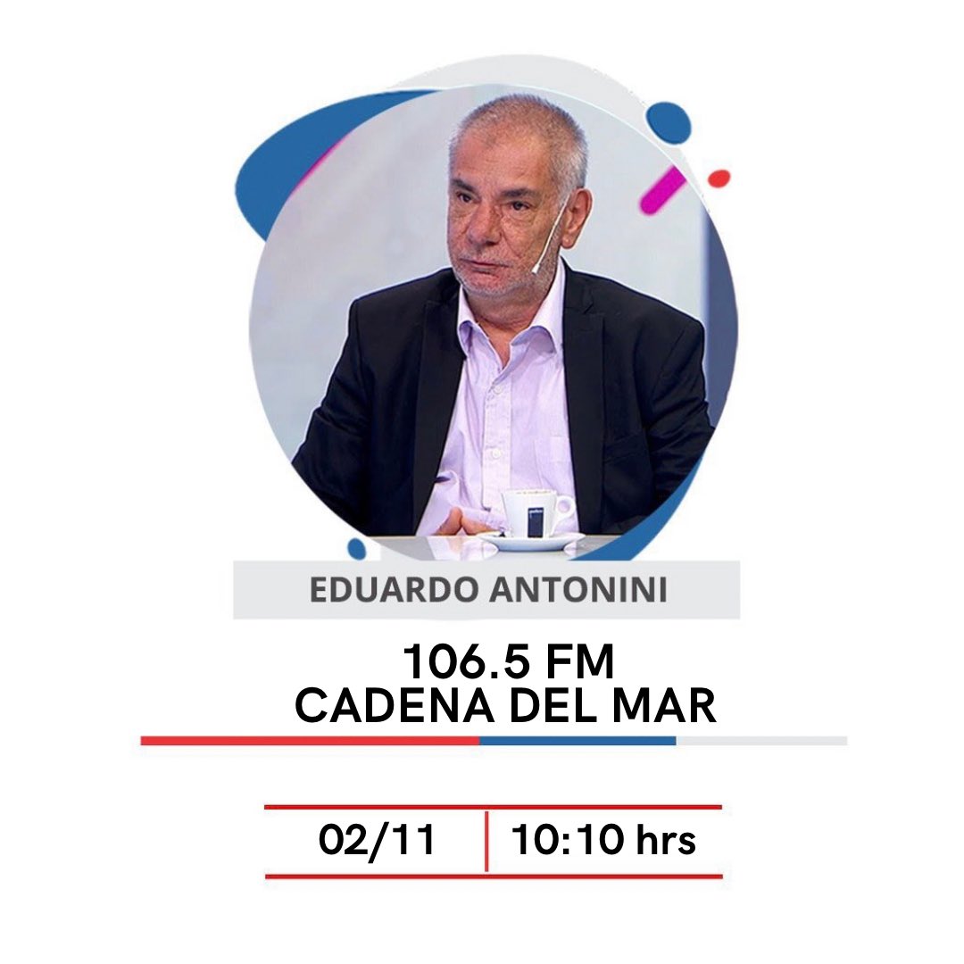 Mañana les invito a sintonizar la radio!! Estaremos en vivo por la 106.5 FM Cadena del Mar, en una nota con Rodrigo Silva 🗓️ Miércoles 2 de noviembre 🕦 10:10hs #CaminamosJuntos