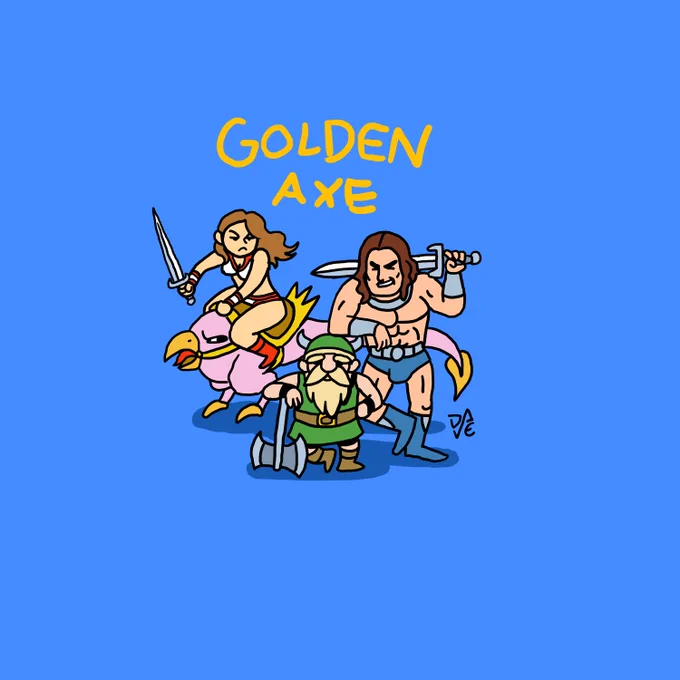 eu adoro golden axe <3 
