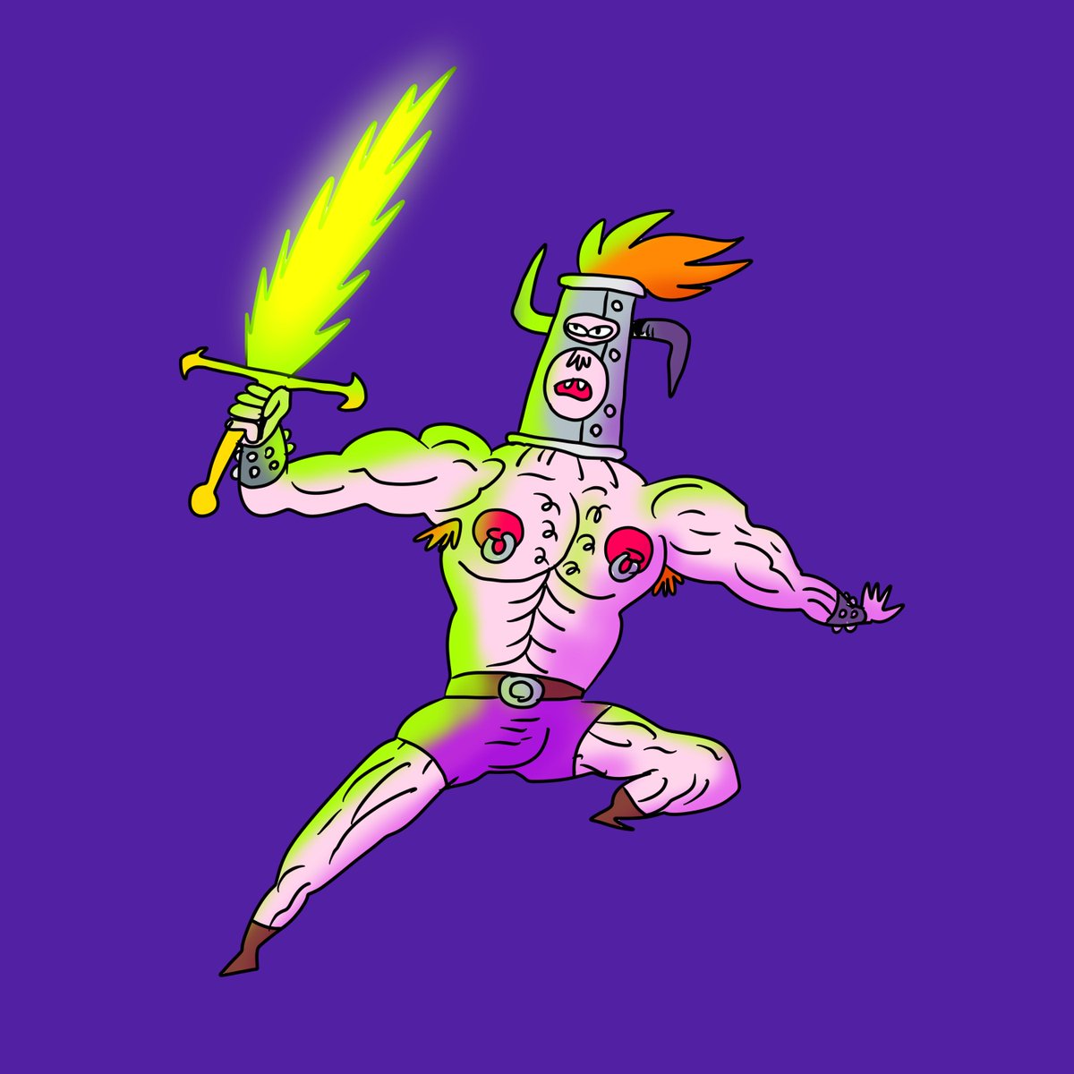 「desenhar bárbaros e amazonas de tanguinh」|daveのイラスト