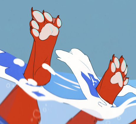 water claws blue background solo foot focus feet toes  illustration images