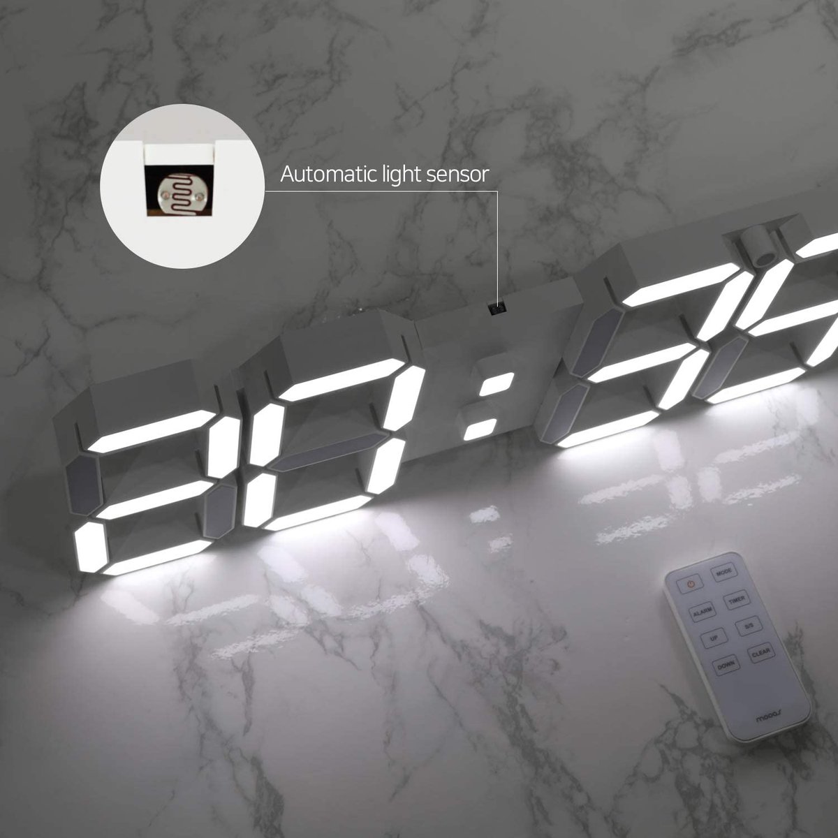 butterblaster01's tweet image. mooas 3D LED Wall Clock with Remote Control, Modern Wall Clock, 12/24 Time/Date Display Alarm Clock

For price &amp;amp; more :
amzn.to/3DQ0L9b
you can also follow my blog :
 arqadroom.wordpress.com

#Mooas
#3DLEDClock
#3Dclock 
#LEDCLOCK
#LED
#accessories
#wallclock
#gaming