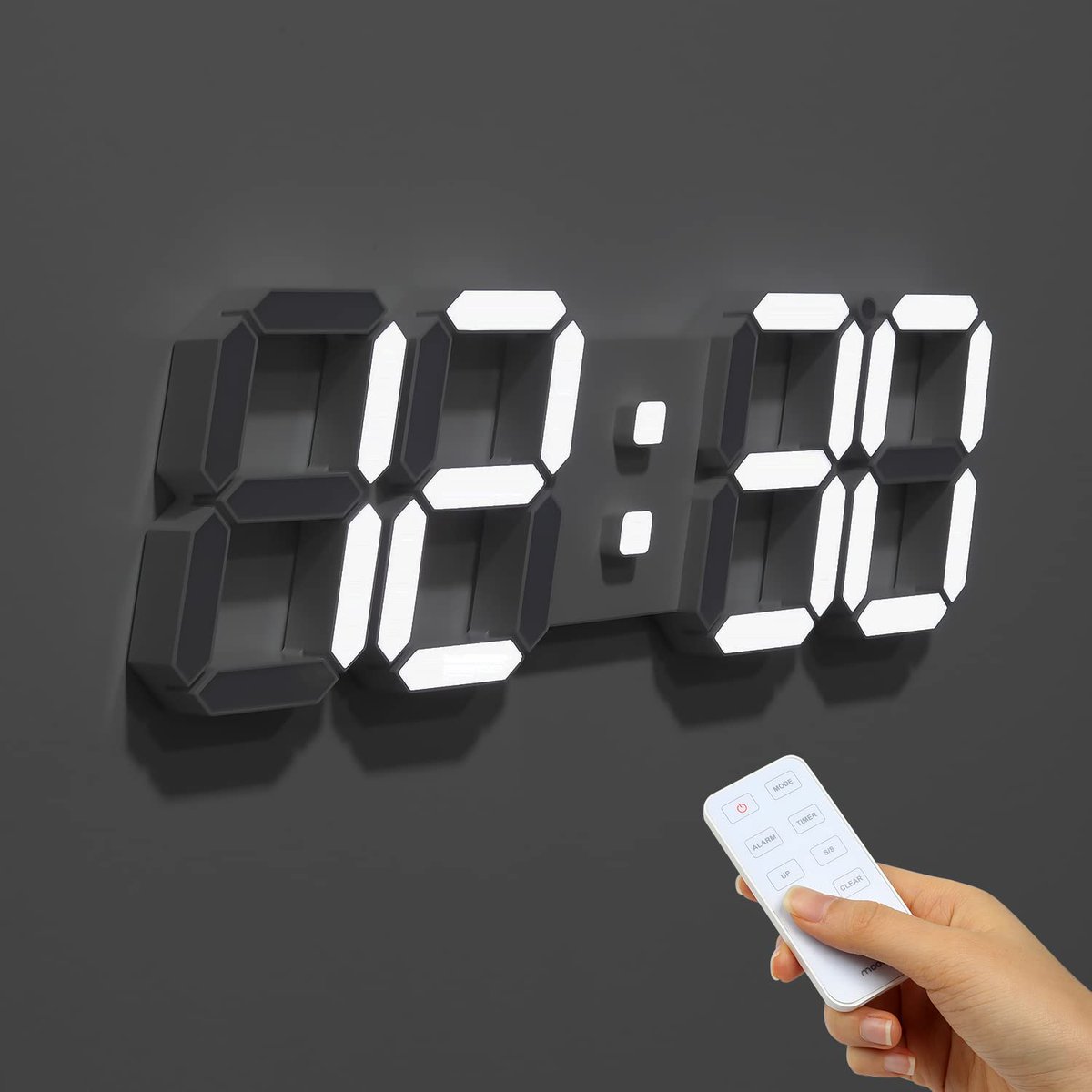 butterblaster01's tweet image. mooas 3D LED Wall Clock with Remote Control, Modern Wall Clock, 12/24 Time/Date Display Alarm Clock

For price &amp;amp; more :
amzn.to/3DQ0L9b
you can also follow my blog :
 arqadroom.wordpress.com

#Mooas
#3DLEDClock
#3Dclock 
#LEDCLOCK
#LED
#accessories
#wallclock
#gaming