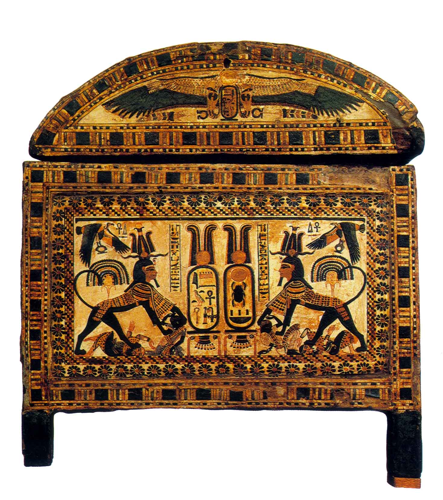 Древний Египет ларец Тутанхамона