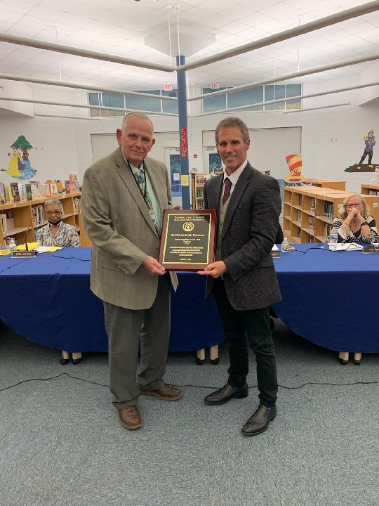 Extremely honored to be recognized at tonight's school board meeting for being a finalist for the National Association of School Superintendents (NASS) 2022 Superintendent of the Year!