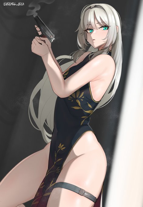 AN-94 #ドールズフロントライン #少女前线 #少女前線 #AN-94(ドールズフロントライン) #チャイナドレス https://t.co/EGlaaq0eYu 