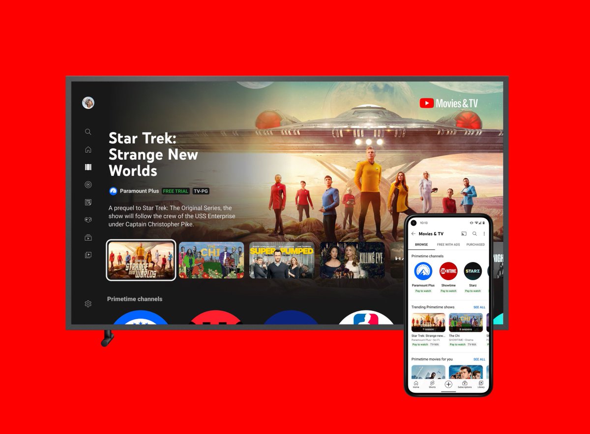 YouTube’s Primetime Channels bring streaming movies and TV into the