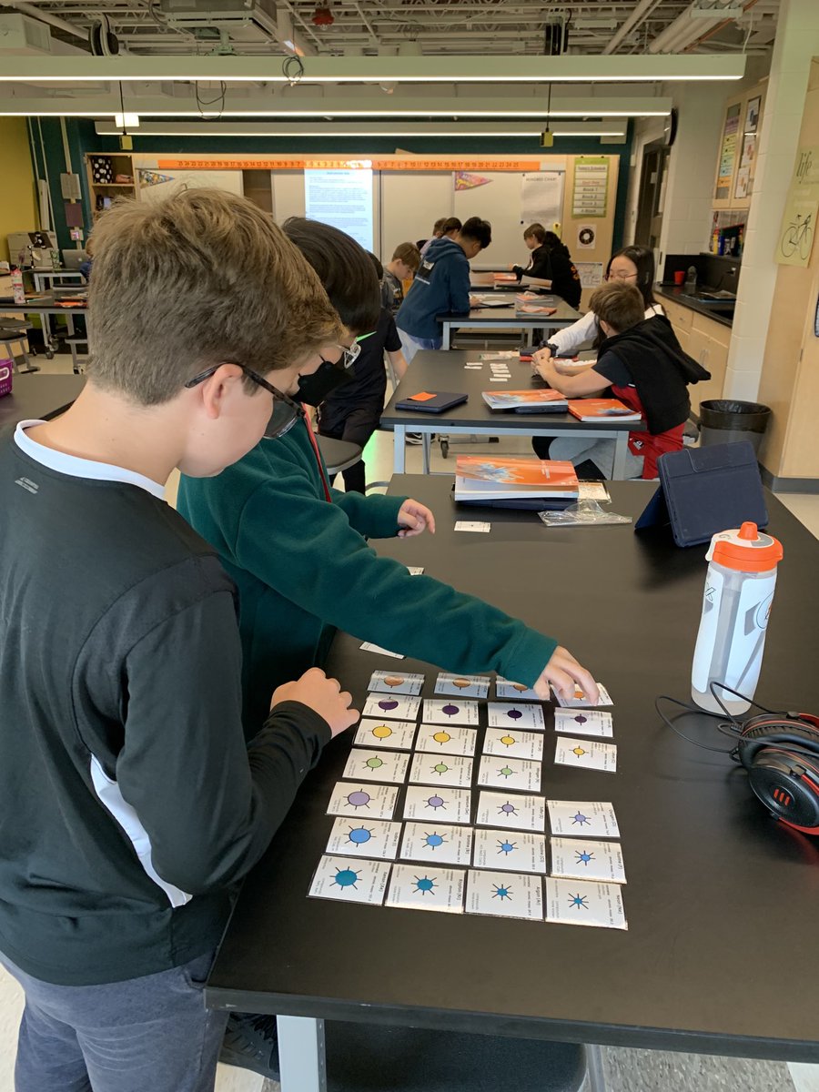 #WeAreD34 scientists build a periodic table by observing the properties of elements and looking for patterns.