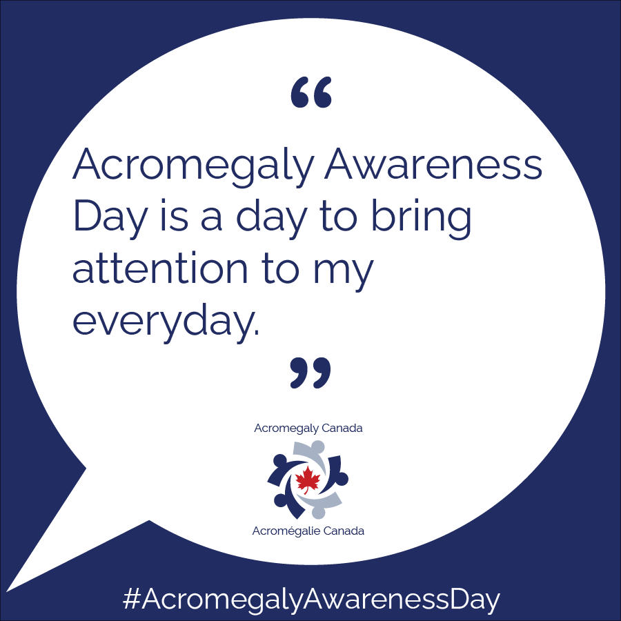 What does Acromegaly Awareness Day mean to the acromegaly community? From celebration to recognition to contemplation, our members share their thoughts.

#AcromegalyAwarenessDay #Acromegaly #PituitaryDisease #RareDisease