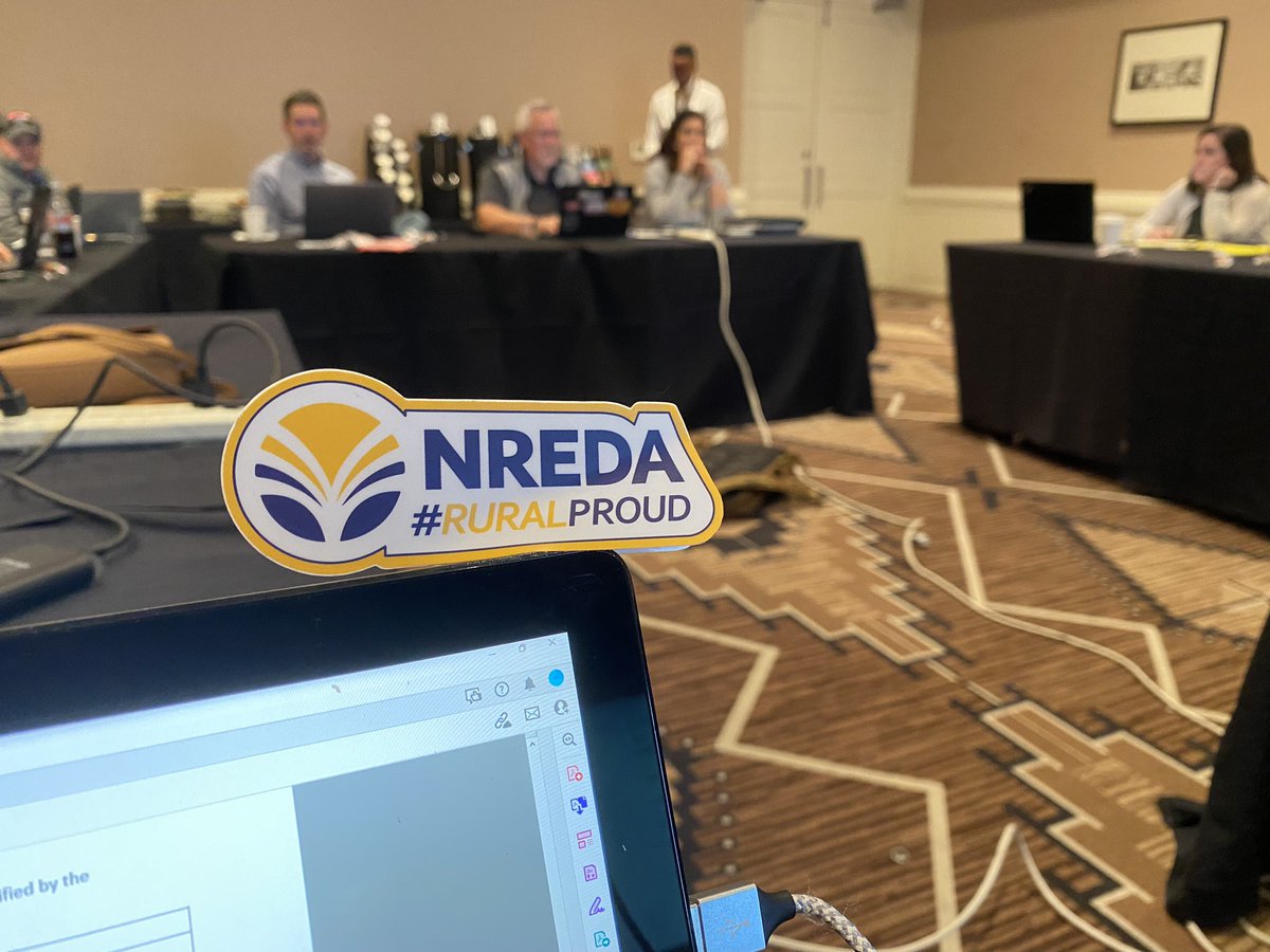National Rural Economic Developers Association board gets to work. Excited to continue my work as a member of this terrific group that is driving growth, spirit, and positive economic impacts for rural America. <a href="/NREDAnews/">NREDA</a> <a href="/NTCAconnect/">NTCA-The Rural Broadband Association</a>
