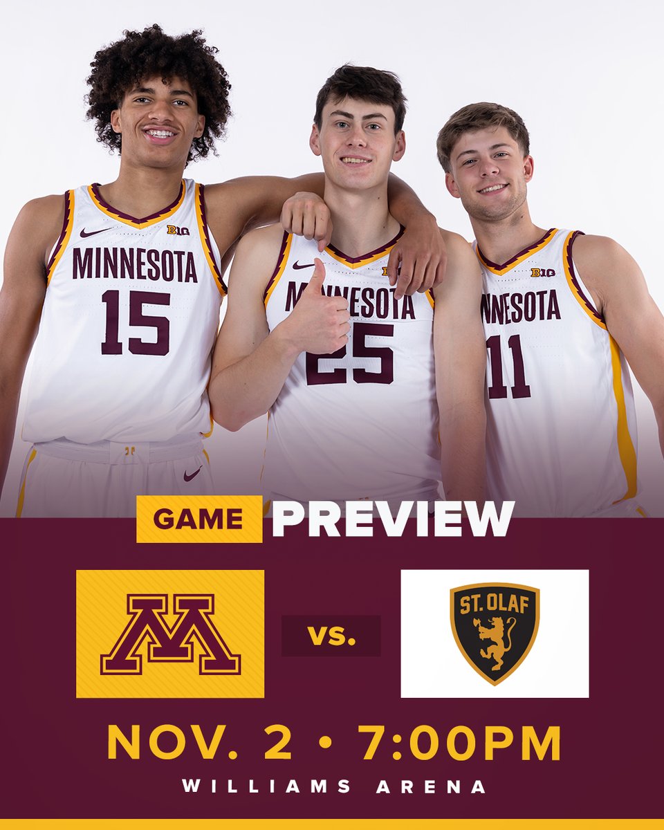Who's ready to get the fun started? 

📰: z.umn.edu/StOlafPre