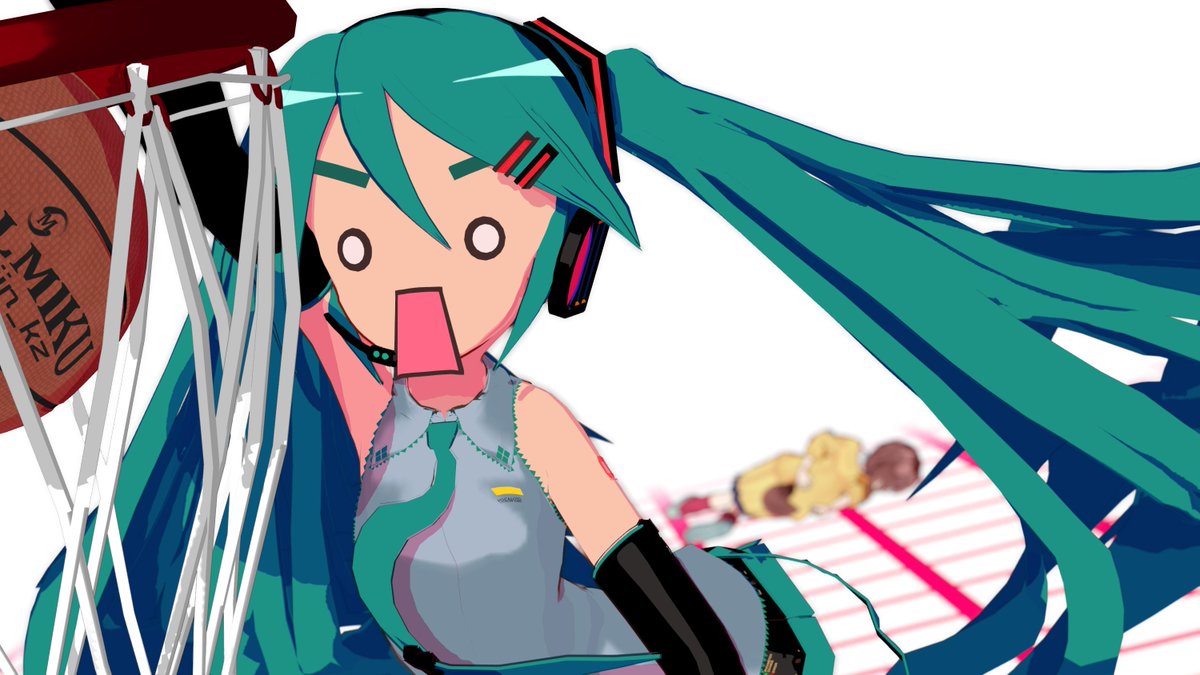 hatsune miku ,kaito (vocaloid) 1boy 1girl headset blue hair twintails phone hair ornament  illustration images