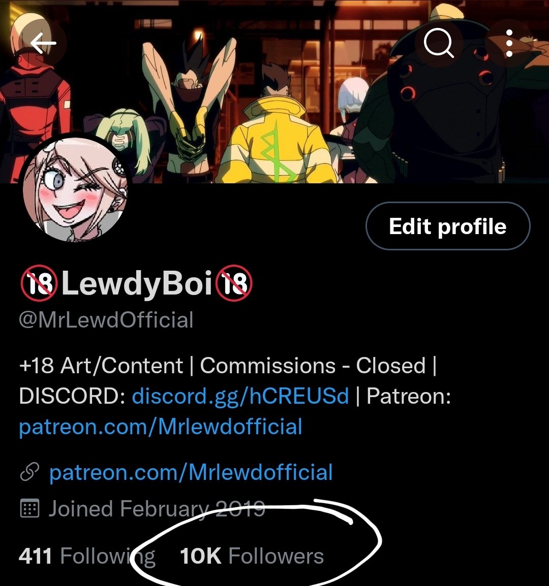🔞Mr.Lewd🔞 on Twitter: "10K BABY HOLY SHIT- Thank you all so much for