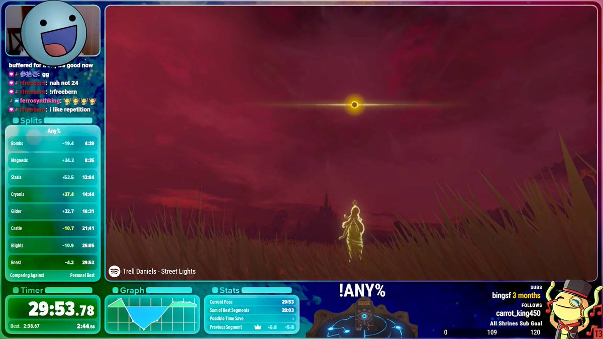 cobwoms's tweet photo. somehow this PB'd??? :D 29:53 in breath of the any% https://t.co/To5muP9KNd