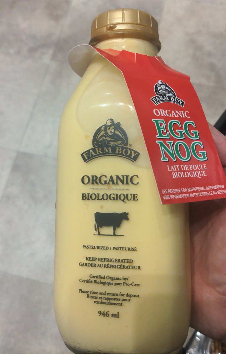 danranderson's tweet photo. Nog! @FarmBoy is getting it out earlier every year because the people have spoken. https://t.co/Qg3XJXfS4b