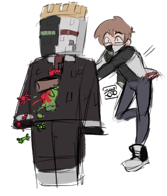 piñatas are fun#ranboofanart 