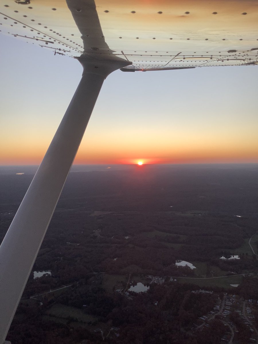 Nice sunset flight with CAP tonight. #GoFlyCAP