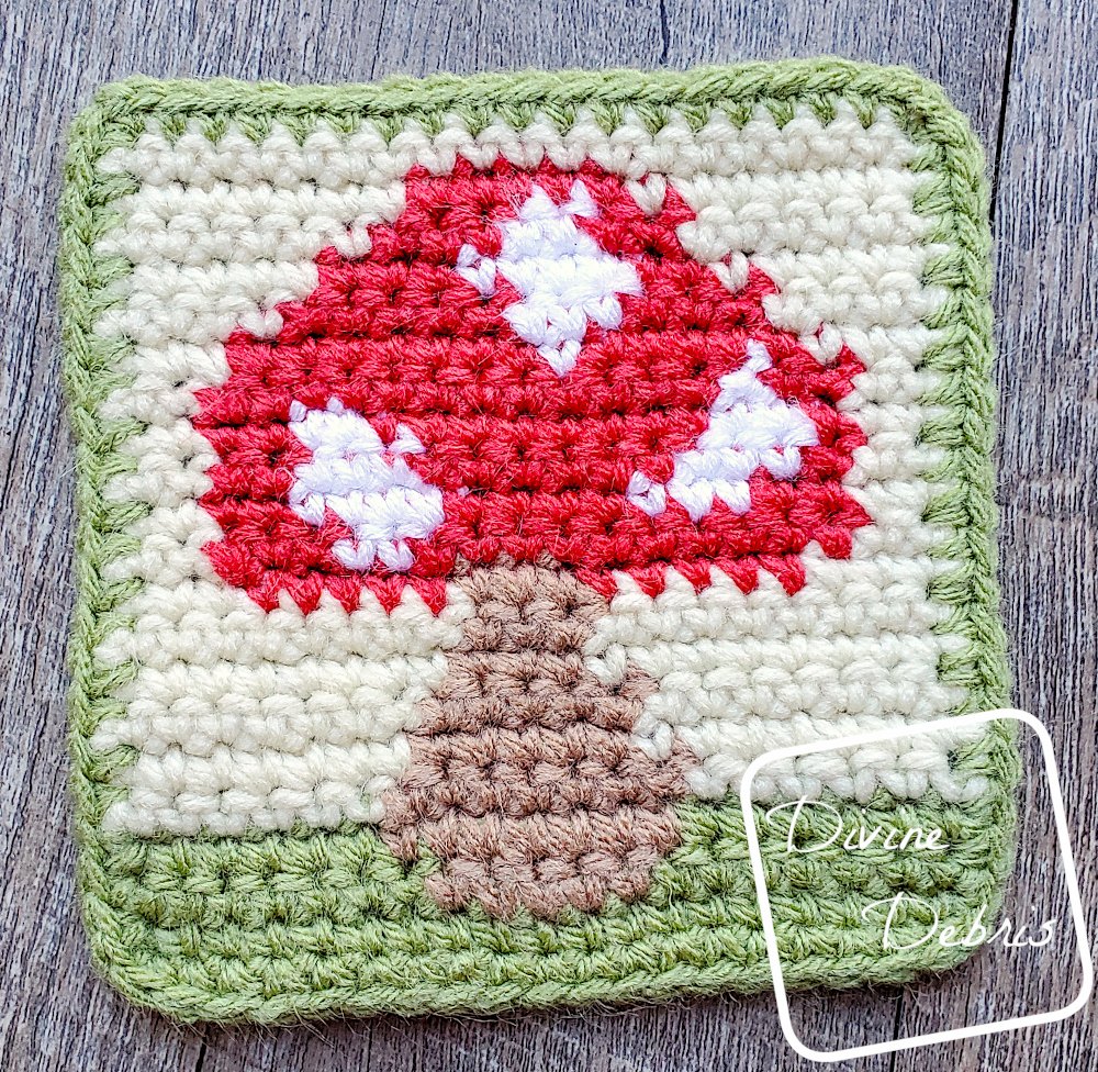 divinedebrisweb's tweet photo. New release! The Cute Mushroom Coaster is now out on my blog. 
Check it out here https://t.co/kRPTAnZVUD https://t.co/AhXU4IQgRl