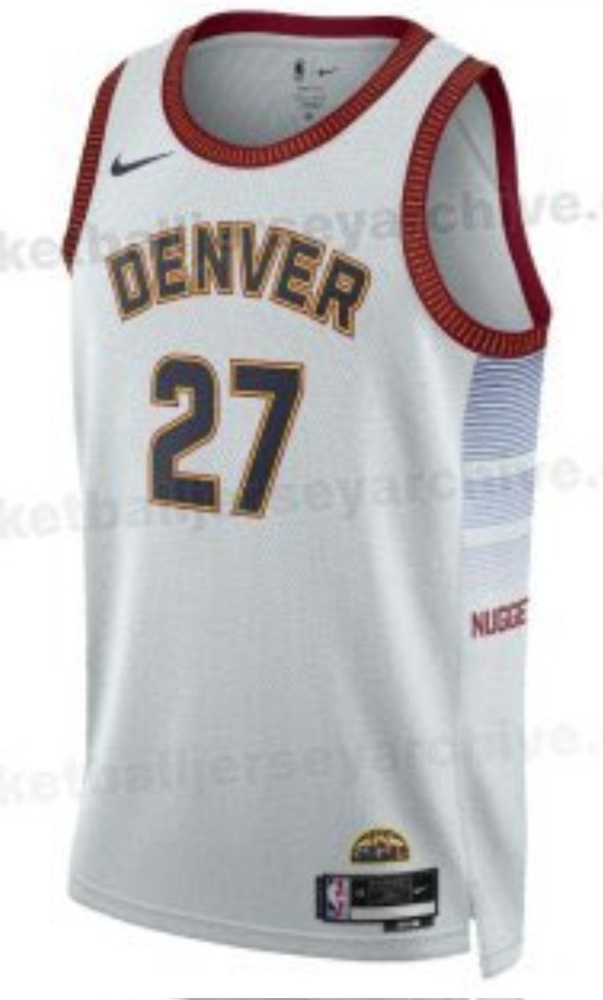 These leaked Denver Nuggets city jerseys looking a little too Los