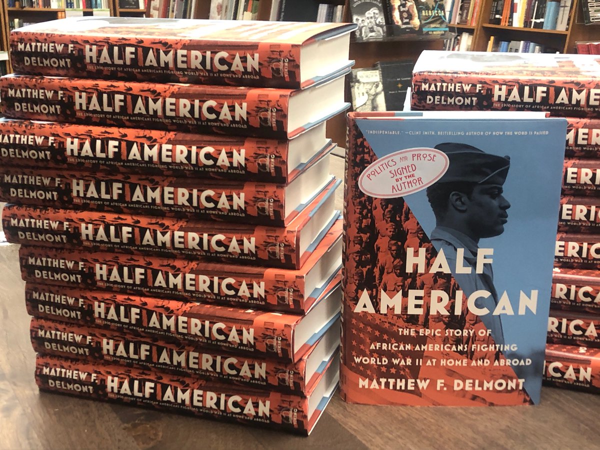 Thanks @PoliticsProse for a lovely event tonight! If you are in DC you can pick up a signed copy of Half American @VikingBooks