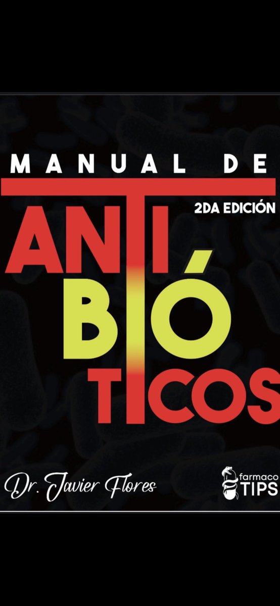 Método para aprender antibióticos 99.99% efectivo💊

Manual de antibióticos V2. 

Abro hilo 🧵