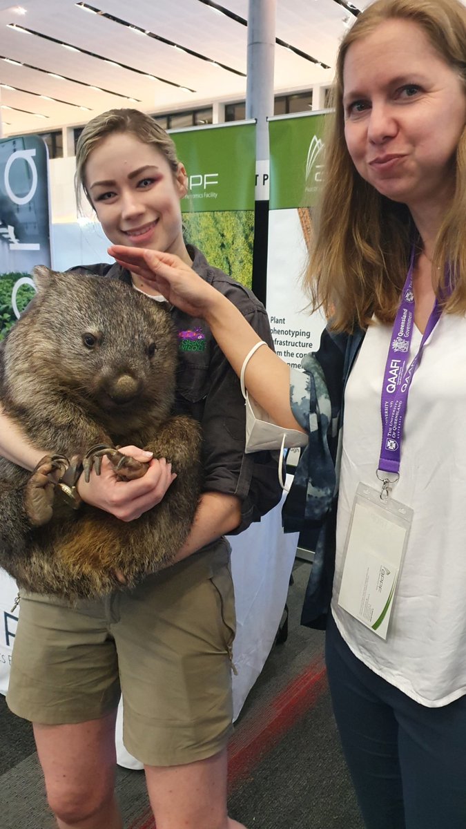 AustPlantPhenom's tweet photo. Fun times at @TropAg2022! In between manning our booth, presenting and meeting the locals - we are loving the content, networking and science. Great to be a sponsor of this event😃🌱 @BBergerAU @marnitebbutt https://t.co/8p3xkadps4