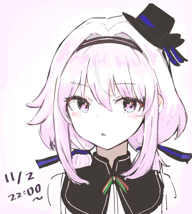 #カルロピノ #ピノの自由帳本日11月2日(水)のピノ様の生配信は『22:00～』です! 