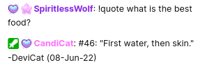 CandiCat is quite smart. Also has interesting tastes. @devicatoutlet <a href="/PotatoDontTweet/">erin</a>
