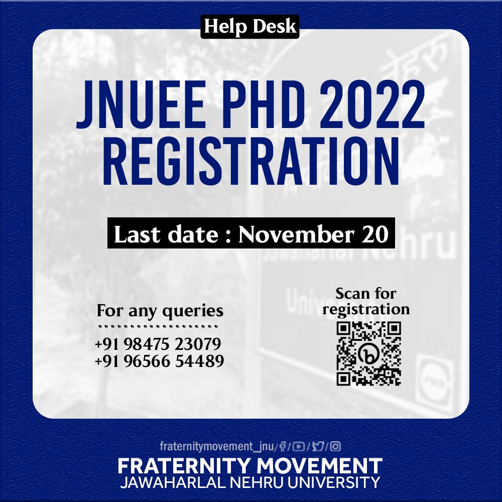 Fraternity Movement JNU tweet media