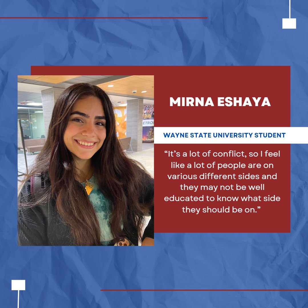 cawjournalism's tweet photo. With midterm elections coming up, I interviewed a few students at Wayne State University about their views on the current political atmosphere. You can read more about it in my newest blog post. 
https://t.co/N1c6NiFMYx https://t.co/TmZcfzshoe