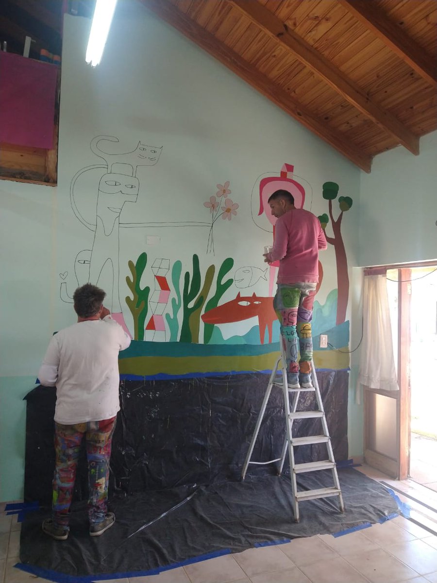 AlamoGabrielM's tweet photo. ¡Gracias #MiloLockett por visitar #Aluminé!
Es un honor haber recibido a un artista de gran relevancia que atraviesa su obra con causas solidarias y participación social.
Gracias vicegobernador @marcoskoopm @LegislaturaNqn, por hacerlo posible. https://t.co/Bv8Y6bMWu0