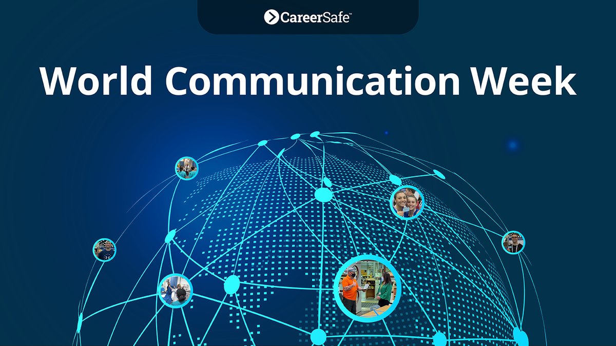 CareerSafe's tweet photo. Communication is important. Let us work together to bridge the gap and communicate about workplace safety across individuals, organizations, societies, and nations! CareerSafe can help make a difference. #GetCertified #CareerSafe #WorldCommunication
https://t.co/p7x1SwxOoS https://t.co/YI5lazUcUN