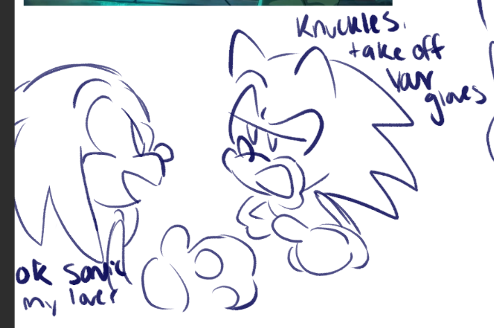 knuckles man...so mmmf... 