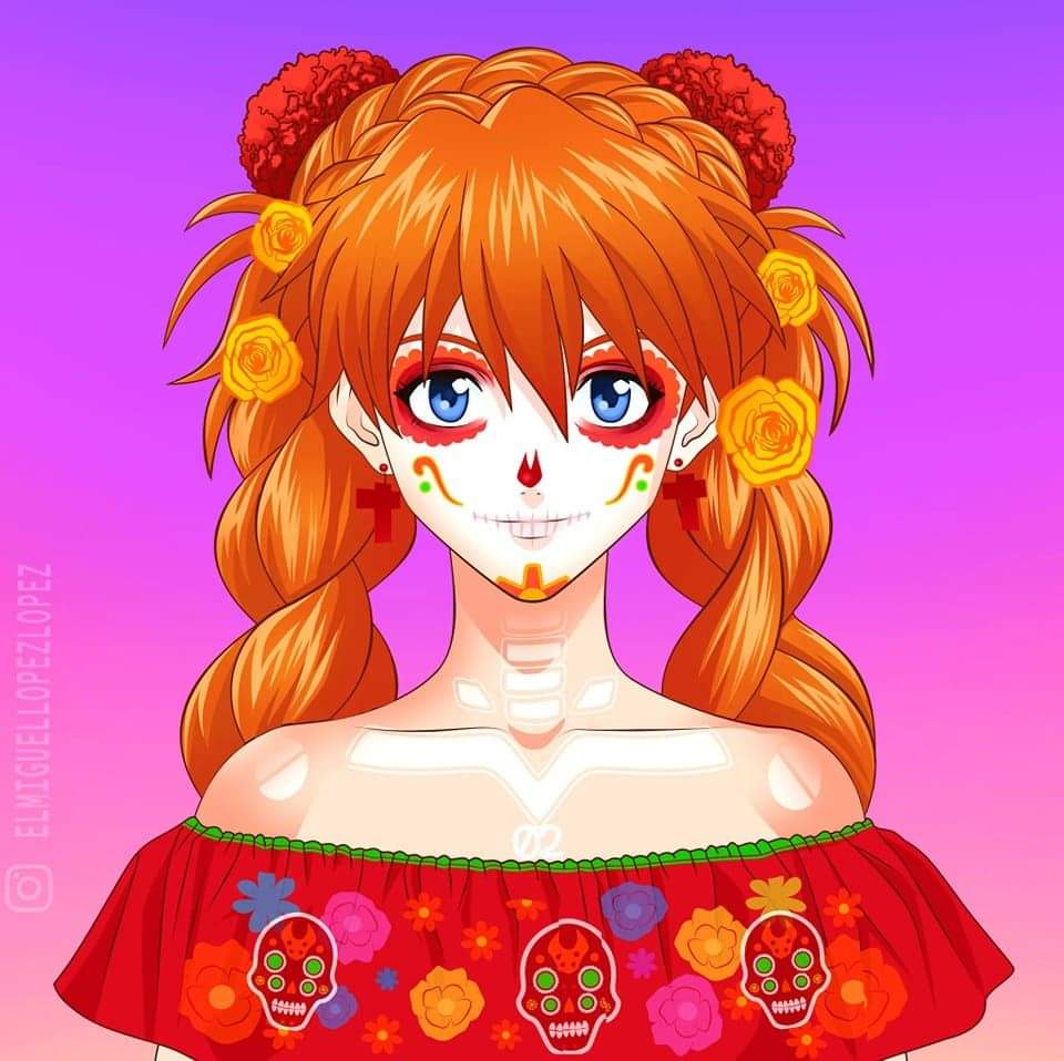 #AsukaLangley #Asuka
#アスク
#DayoftheDead
#dayofthedead2022
#DiadeMuertos2022
#DiaDeMuertos
#DiaDeTodosLosSantos