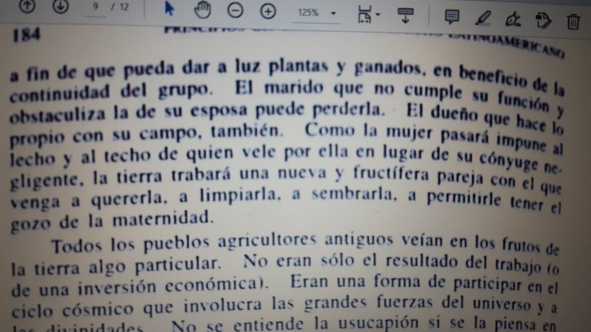 aah yes otro dia mas en el derecho por y para hombres. esta comparacion PEDORRA escrita por y para hombres. la mujer, "la otredad" y su valor en tanto sea fertil y de hijos, como la tierra (una cosa) de cosecha a su dueño y pueda sacar un beneficio