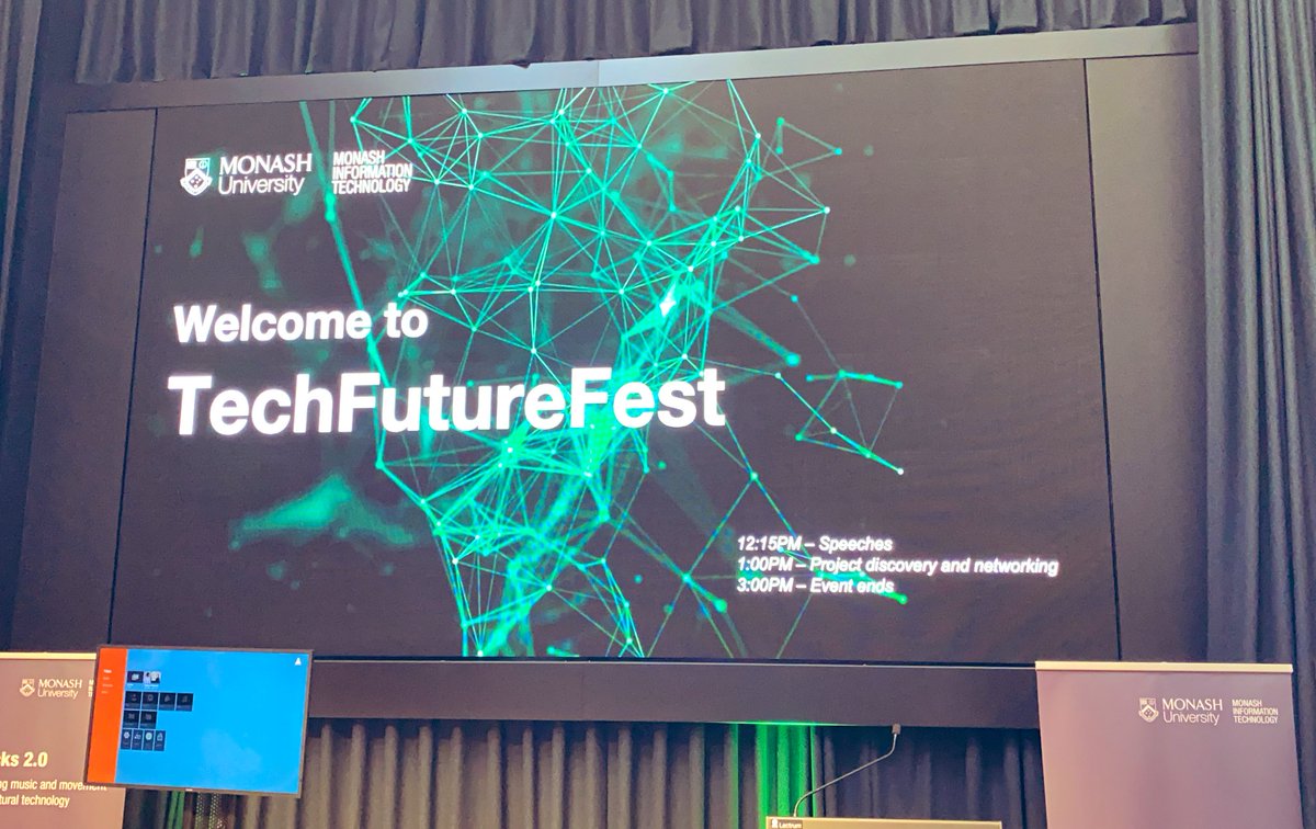 MonashInfotech's tweet image. It’s almost time for #TechFutureFest 🙌 Will we see you there? 

#MonashUniversity #MonashInfoTech #science #tech