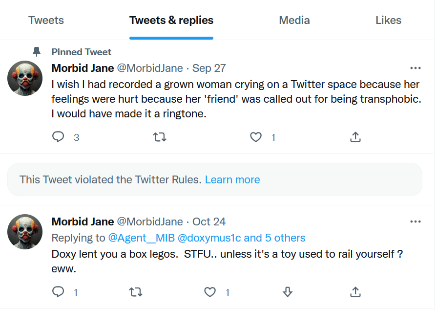 AltUserDatabase's tweet photo. SUSPENSION LIFTED - ACCOUNT NOW ACTIVE AGAIN

Started tweeting again 4 hours ago.

Was inactive since 24th October 2022. https://t.co/FOHjwEY4AS