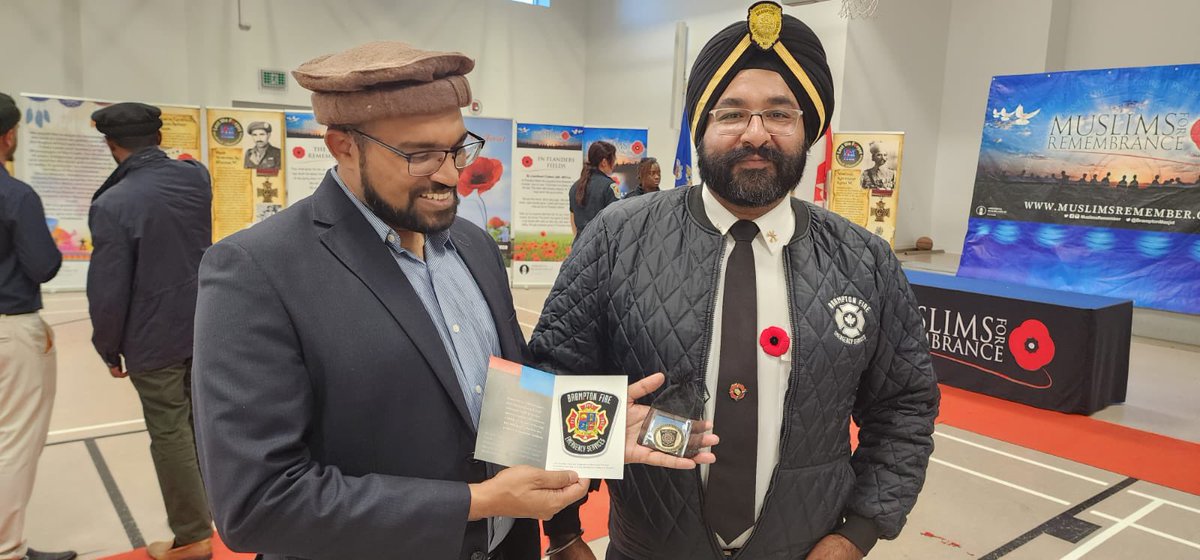 BramptonMasjid's tweet photo. Thank you @ChiefBoyes and @DivChiefRav for visiting Mubarak Mosque @BramptonMasjid with newly hired members of @BramptonFireES.  It was a pleasure to host you.#knowyourcommunitytour https://t.co/8gojla1X27