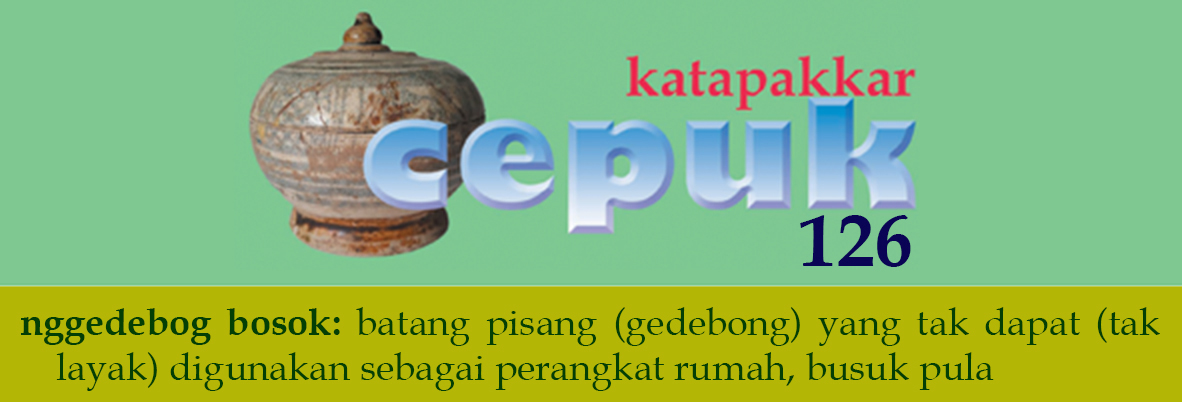 katapakkar's tweet photo. tak ada yang dapat diharapkan dan/atau tak ada nilainya sama sekali: sudah buruk rupa, tabiatnya pun tak pantas pula
#cepuk
#unenunen
#ungkapanjawa
#budayajawa
#katapakkar https://t.co/6CJTTY1iph