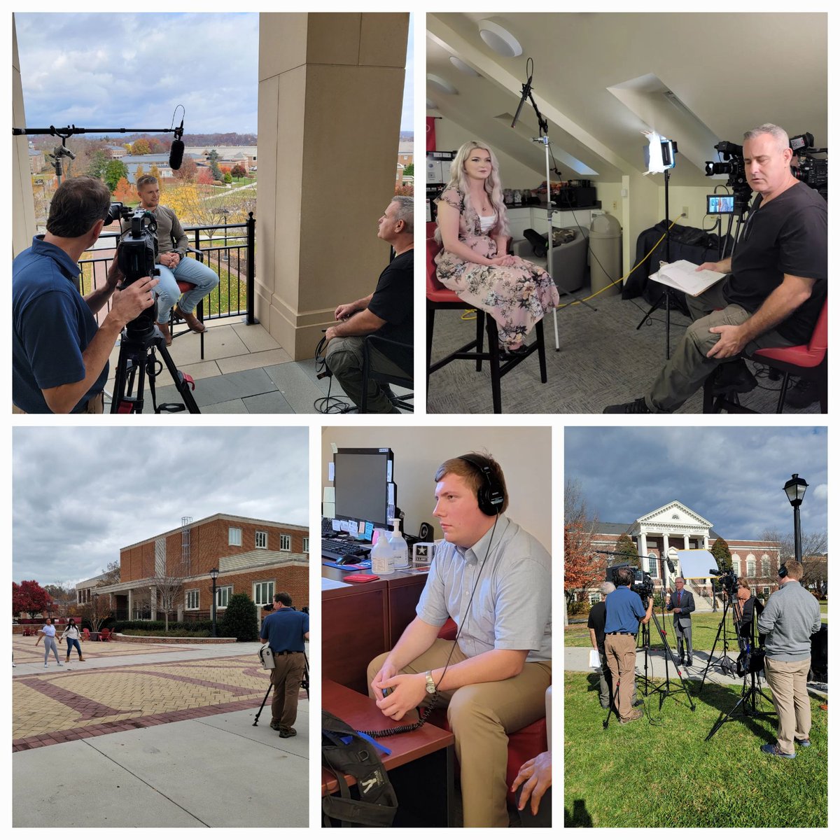 Lots happening around campus today. Stay tuned!